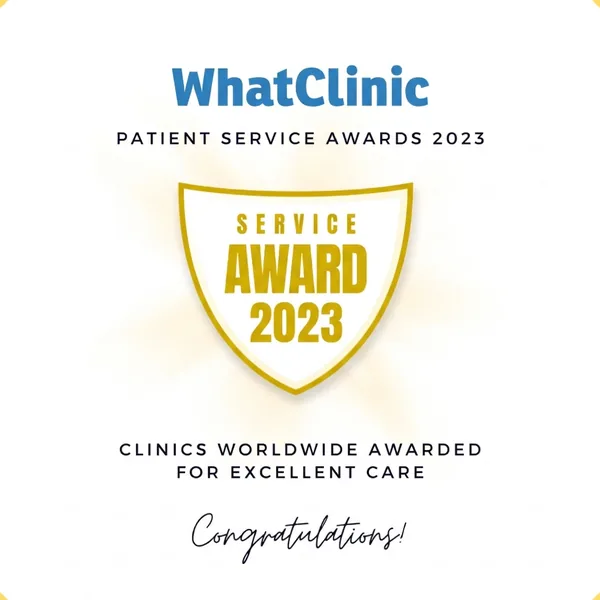WhatClinic patient service award