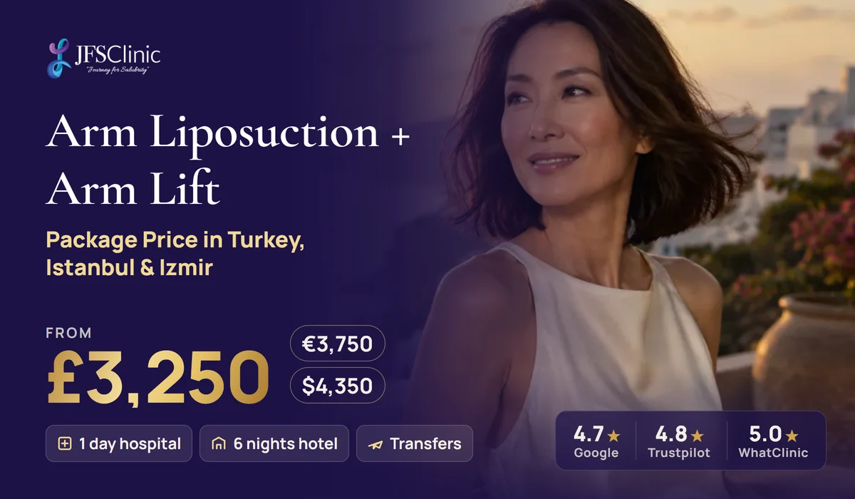 Arm lift holiday Turkey