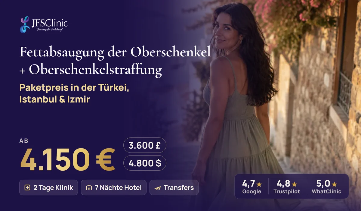 Oberschenkelstraffung Urlaub Türkei