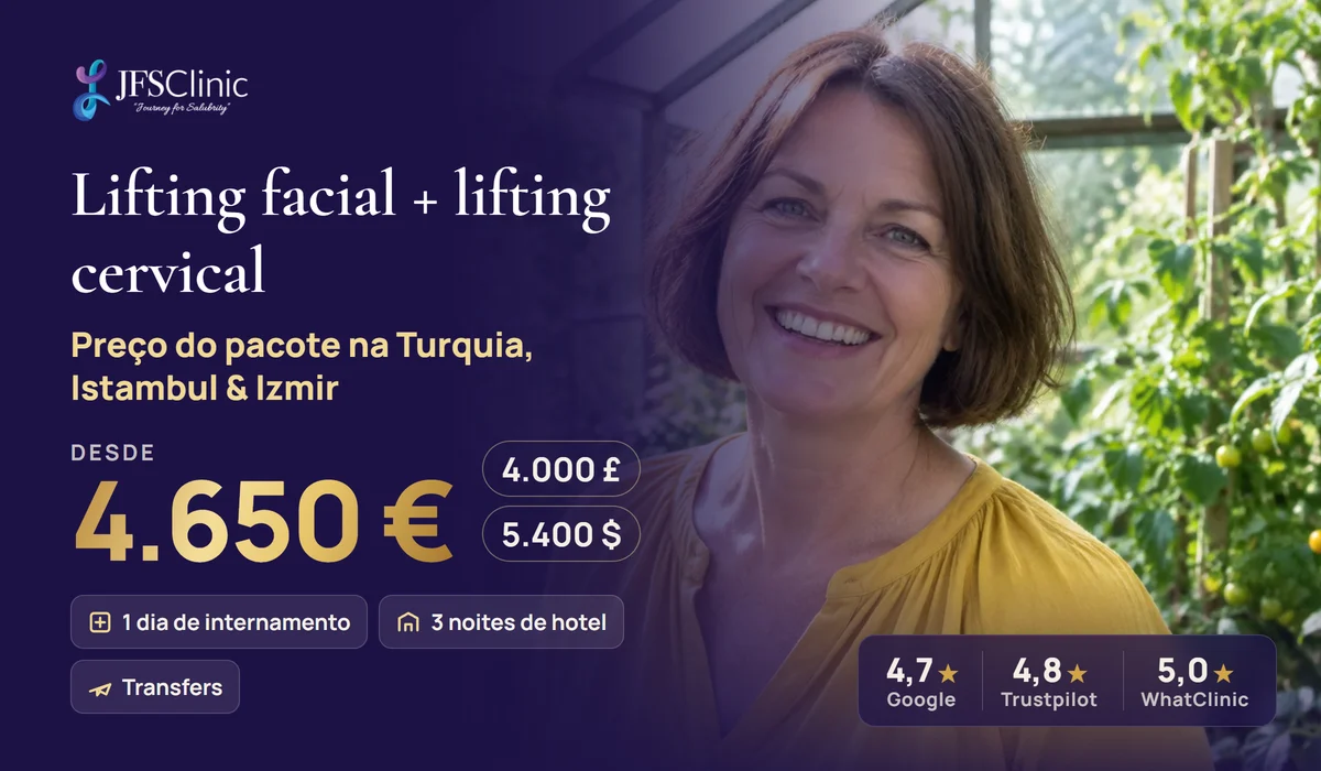 Lifting facial no estrangeiro Turquia