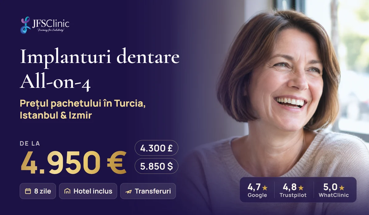 implanturi dentare all on four Turcia
